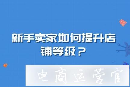 淘寶新手賣家如何提升店鋪信用等級?對店鋪運營有什么影響?